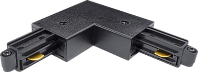 Aneta Lighting Trackline Connect L-Connector Left Black