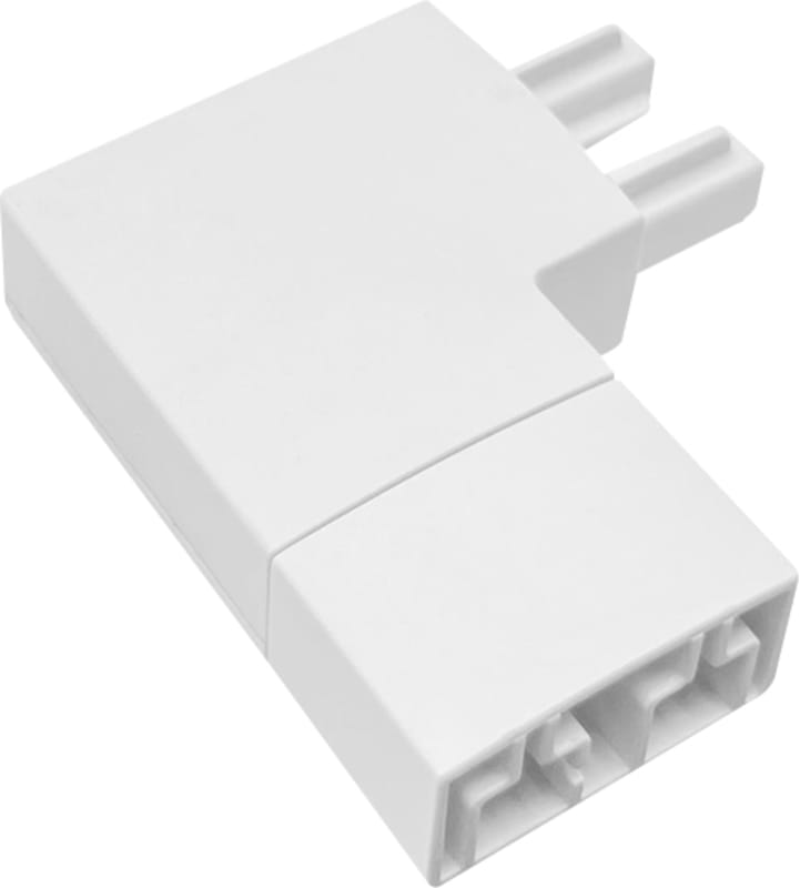 Aneta Lighting Scanled Pro 90° Right-Hand Corner Connector White (71238-70)