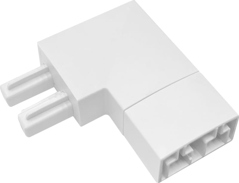 Aneta Lighting Scanled Pro 90 Degree Left-Hand Corner Joint, White (71237-70)