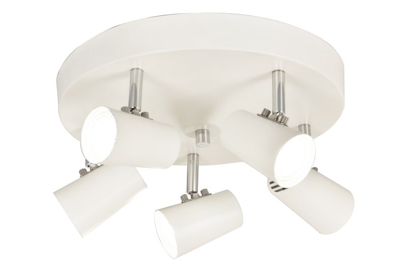 PILOT ceilingspot round 5-Light white (76703-01)