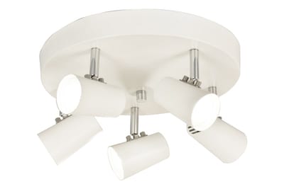 PILOT ceilingspot round 5-Light white