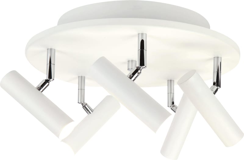 Artic Ceilingspot Round 5-Light White (76010-01)