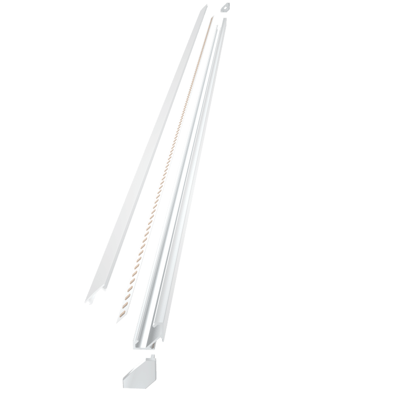 Scanstrip ALUMINIUM Profile Corner White (71126-70)