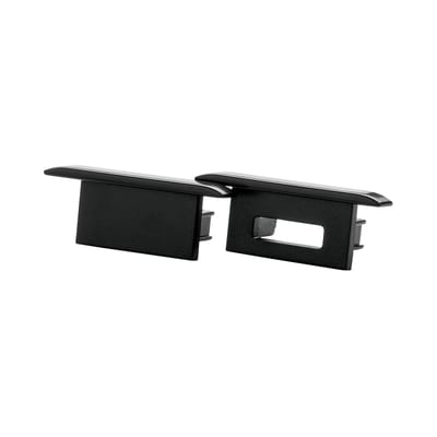Stripline END CAP KIT Recessed Black