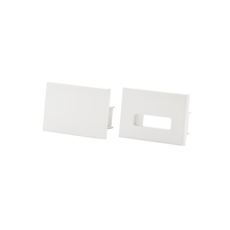 SG Armaturen Stripline Surface End Cap Kit White (391448)