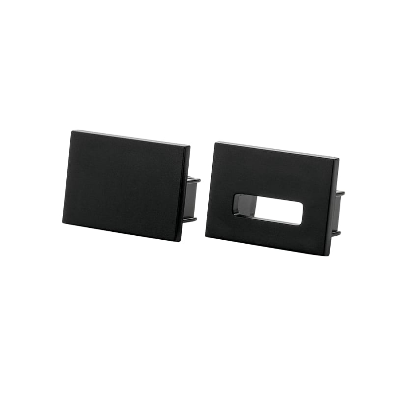 SG Armaturen Stripline Surface End Cap Kit Black (391449)