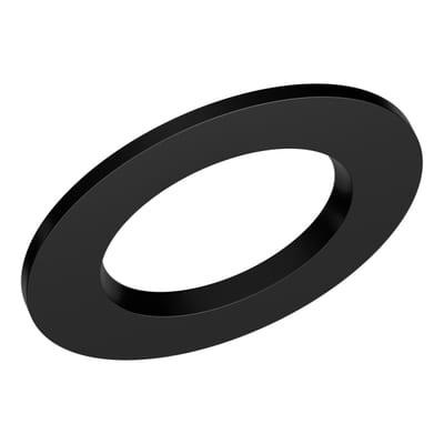 Downlight Comfort EXT RING D140 BK