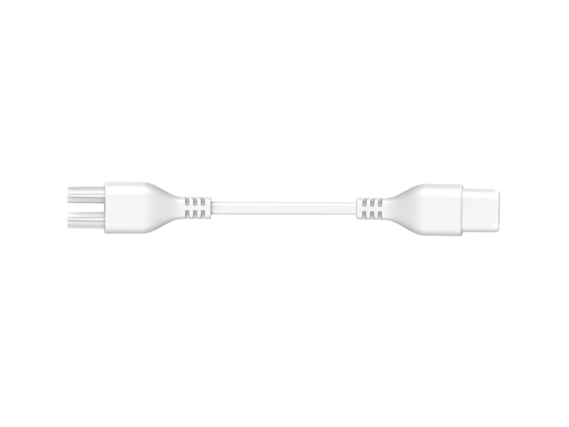 FLEXLINE Intermediate Cable, Straight, 10 cm, White (7511494)