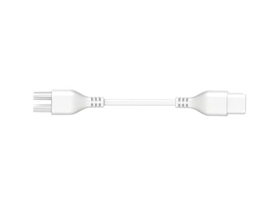 FLEXLINE Intermediate Cable, Straight, 10 cm, White