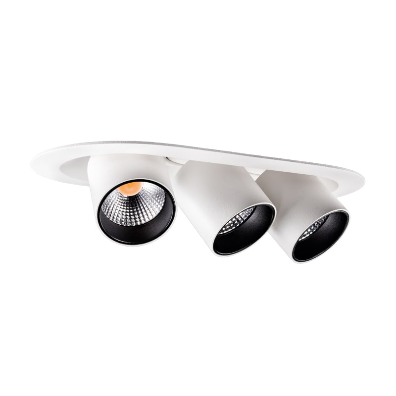 Junistar TUBE Round White 3X 3000K (902713)