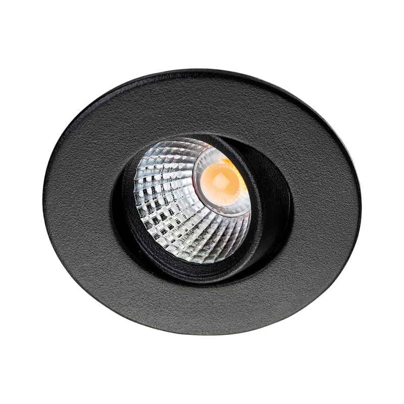 NANO TILT IN/OUT Black 4W LED 3000K 36° (907020)