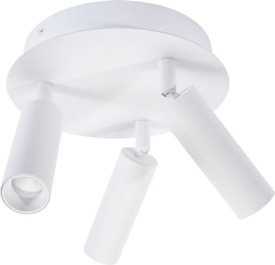 Unilamp Gyro Rondell Circular Ceiling Luminaire 3x6 W 1500 lm 2700 K White