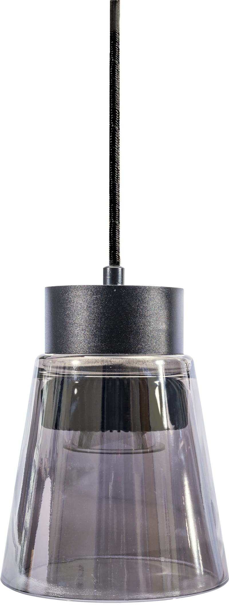 Unilamp Glone L Pendant 13 W 920 lm WarmDim, Black with Smoked Glass (3221581)