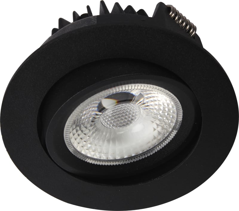 Juno Cob+ 10W 650LM 2700K IP44 Black. (3225308)