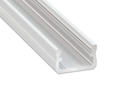 Aluminium Profile 2M White OPAL 16X9,28mm TYPE A
