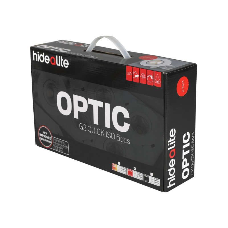 Optic G2 Quick ISO White 3000K 6PK (7475863)