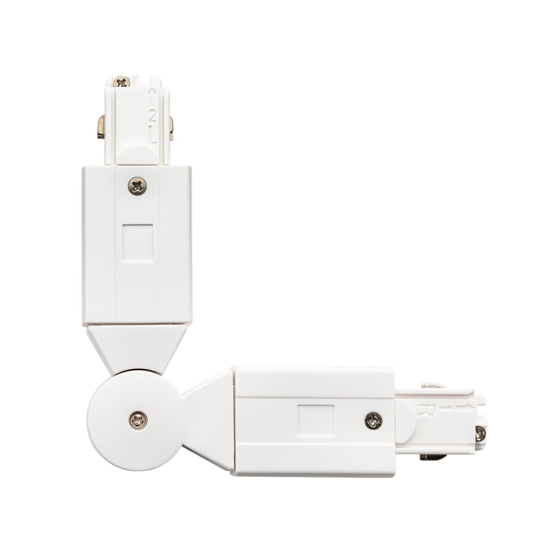 Shopline 3-T Corner Piece Flexi White (314443)