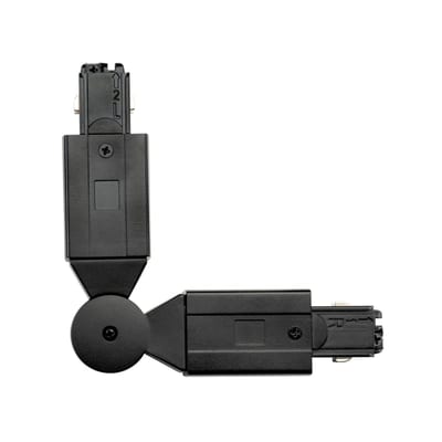 Shopline 3-T Corner Piece Flexi Black