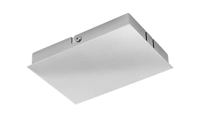 ZIP Ceiling Box Brushed Steel