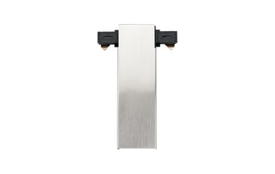 SG Armaturen ZIP 230V T Connector with Power Feed, Brushed Steel