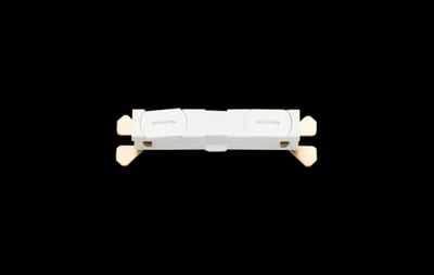 SG Armaturen ZIP 230V Straight Joint, White