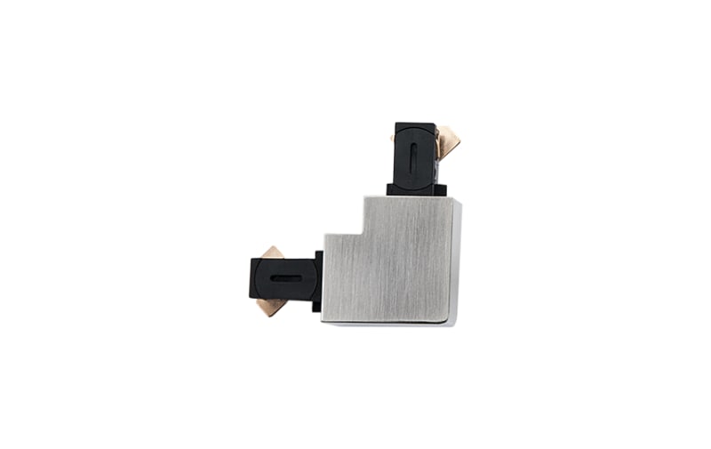 SG Armaturen ZIP 230V L-Joint, Brushed Steel (3061)