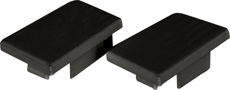 Hidealite end piece Art Low Black 2 pcs (7504035)