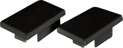 Hidealite end piece Art Low Black 2 pcs