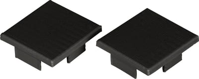 Hidealite End Piece Art High Black, 2 pcs