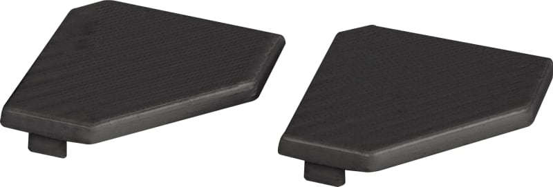 Hidealite 7504041 End Piece Art Corner Black for Profile Art Corner 2 m