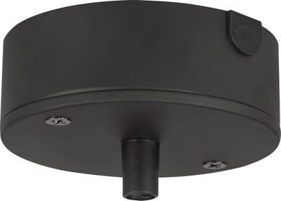 Ceiling Hanger Box for Surface Mounting, Black