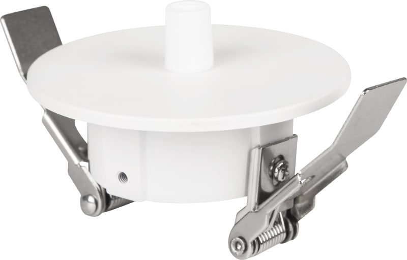 Hidealite Recessed Ceiling Cup with Mounting Spring, White (7910368)