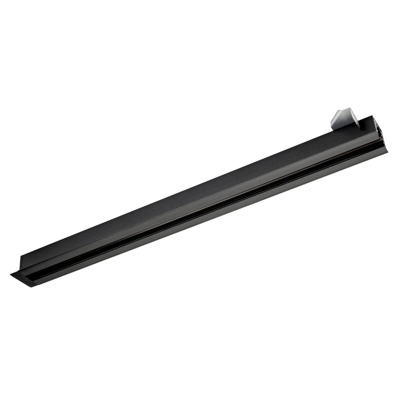 ZIP Recessed RAIL 1,8M Black (300786)