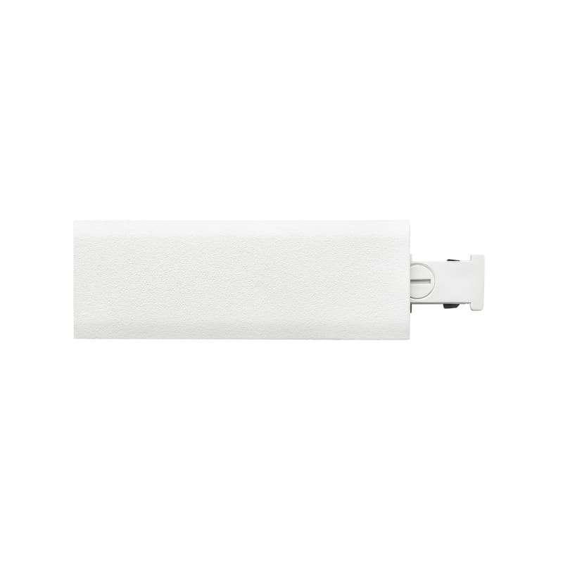SG Armaturen ZIP Recessed End Connector, White (300787)