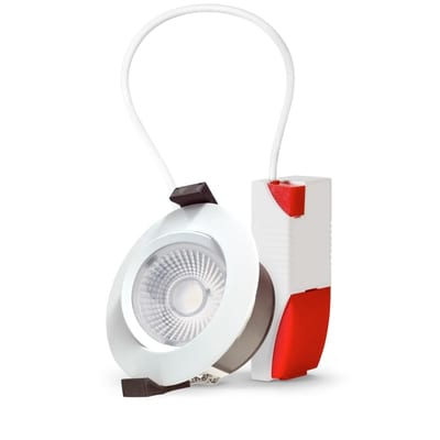 Gyro Go! 6X8W 720LM 3000K IP44 White.