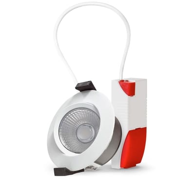 Gyro Eco 8W 700LM 2700K IP44 White.
