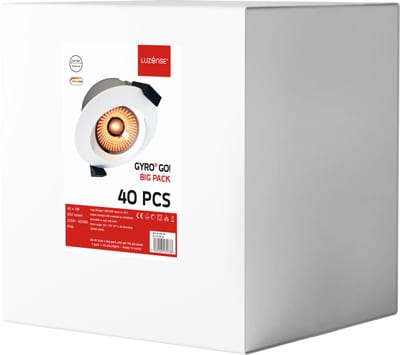 Gyro Go! Eco 40-Pack WarmDim White
