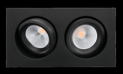 Junistar LUX SQ Black 2X7W/927