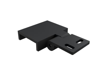 FLEXLINE angle bracket 27-32mm black 2 pcs