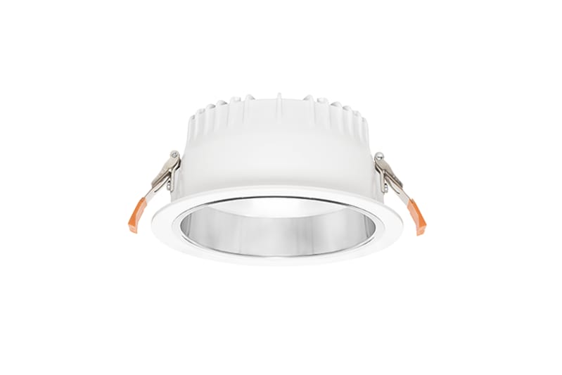 Glamox D50-175 WH 2500 lm HF 4000 K CRI>80 Wide-Beam Recessed LED Downlight CG2144055