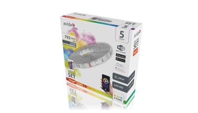 LEDstrip KIT 5M RGB+W WIFI/remote control