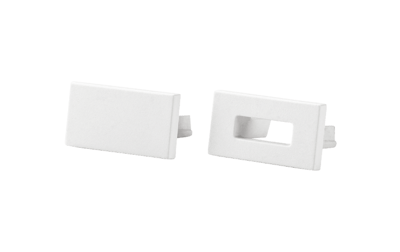 Stripline END CAP KIT SLIM White (391473)