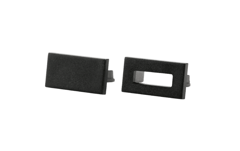 Stripline END CAP KIT SLIM Black (391474)
