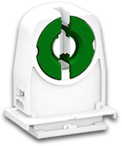 FLUORESCENT TUBE HOLDER T8 250/S Hvit