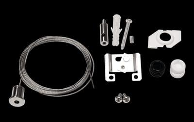 Lineal SURF 1X2M Wire Set with Ceiling Bracket