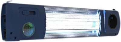 nVent HOFFMAN EL1200MS-GB EL LED Light with Socket, Motion Sensor G, 100-240V, 76X364X48MM, Black, Plastic
