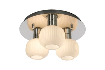 Messina Plafond Chrome/White