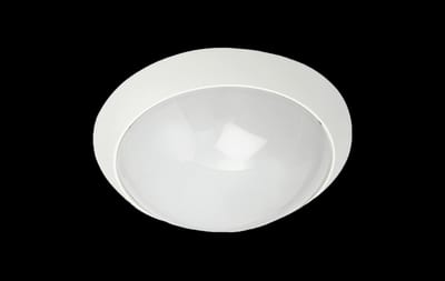 Energy-saving luminaire, white, 10W/830, IP44, IK10