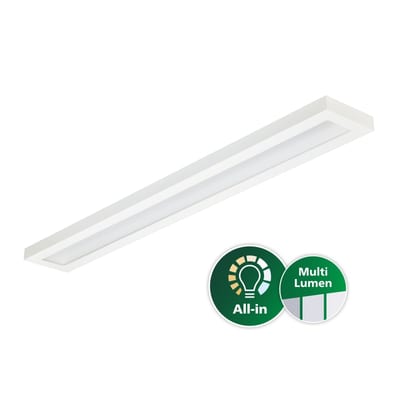 Philips CoreLine Surface-Mounted LED Luminaire, 43.5 W, 6500 lm, 3000 K