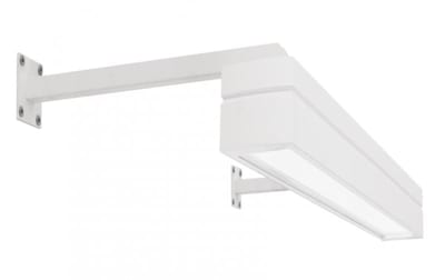 Facet II Wall Bracket 450 mm, White